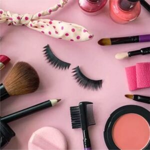 Makeup Products (Lipstick, Foundation, Eyeliner)